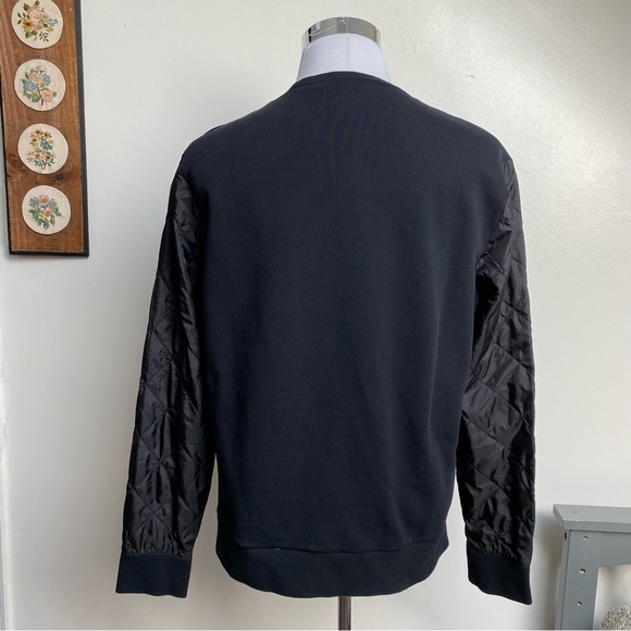 French Connection Quilted Sleeve Sweatshirt - Picture 5 of 13